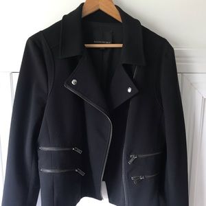 Banana Republic Black Moto Jacket